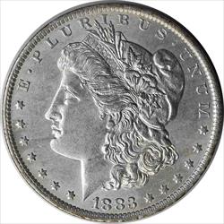 1883 Morgan Silver Dollar MS60 Uncertified