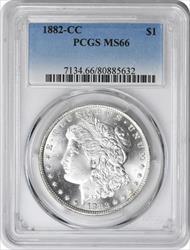 1882-CC Morgan Silver Dollar MS66 PCGS