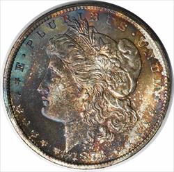 1878-CC Morgan Silver Dollar MS63 Toned Uncertified #239