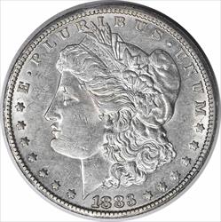 1883-CC Morgan Silver Dollar AU58 Uncertified #146