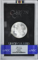 1882-CC Morgan Silver Dollar MS66 NGC GSA Holder