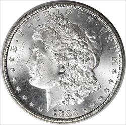 1882-CC Morgan Silver Dollar MS63 Uncertified #1043
