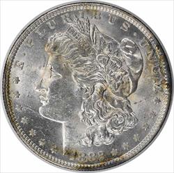 1882-O/S VAM 4 Morgan Silver Dollar O/S Recessed MS60 Uncertified #209