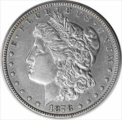 1878 8TF VAM 15 Morgan Silver Dollar Doubled Liberty AU Uncertified #147