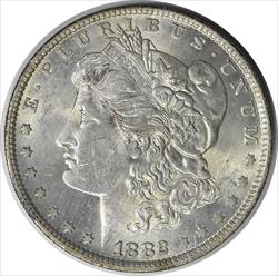 1882-O/S VAM 4 Morgan Silver Dollar O/S Recessed MS60 Uncertified #210