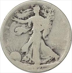 1921 Walking Liberty Silver Half Dollar AG Uncertified