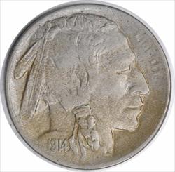 1914-S Buffalo Nickel AU Uncertified #913