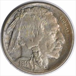 1914-S Buffalo Nickel AU Uncertified #914