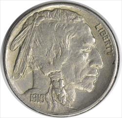 1916-S Buffalo Nickel AU Uncertified #1056