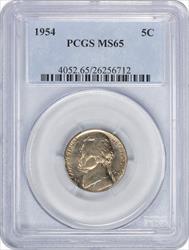 1954-P Jefferson Nickel MS65 PCGS