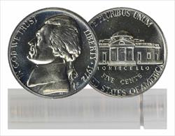 1972-S Proof Jefferson Nickel 40-Coin Roll