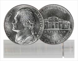2001-P BU Jefferson Nickel 40-Coin Roll