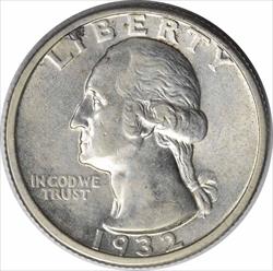 1932-D Washington Silver Quarter AU58 Uncertified #1040