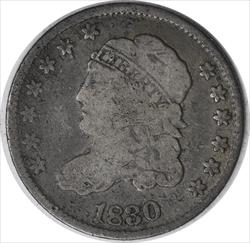 1830 Bust Silver Half Dime VG Uncertified