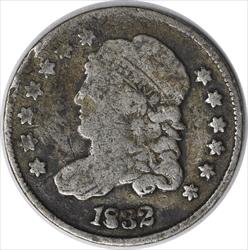 1832 Bust Silver Half Dime G Uncertified