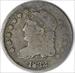 1832 Bust Silver Half Dime VG Uncertified