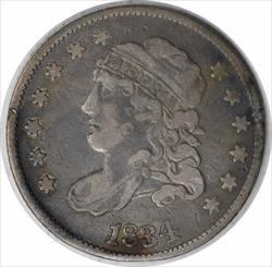 1834 Bust Silver Half Dime F Uncertified