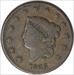 1826 Large Cent F Uncertified #138