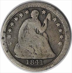 1841-O Liberty Seated Silver Half Dime G Uncertified