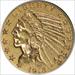 1915 $5 Gold Indian AU Uncertified #942
