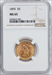 1895 $5 Liberty Half Eagles NGC MS65