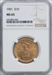 1901 $10 Liberty Eagles NGC MS65