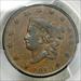 1819 Coronet Head Large Cent, Small Date, N-3, Very Scarce, PCGS AU58, Condition Census