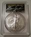 2021 1 oz Silver Eagle Dollar - Type 2 MS70 PCGS First Production Fergie Jenkins PSA Label