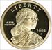 2004-S Proof Sacagawea Dollar 25-Coin Roll