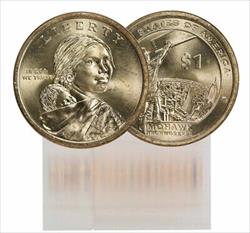 2015-P BU Sacagawea Dollar 25-Coin Roll