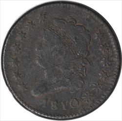 1810 Large Cent VF (Corrosion/Scratches) Uncertified #214