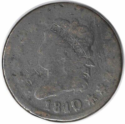1810/09 Large Cent G Uncertified #255