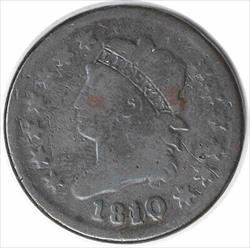 1810/09 Large Cent G Uncertified #256