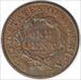 1827 Large Cent VF Uncertified #102
