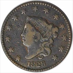 1828 Large Cent Large Date VF Uncertified #122