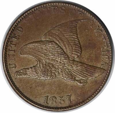 1857 Flying Eagle Cent AU58 Uncertified #1113