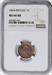 1864 Indian Cent Bronze MS66RB NGC