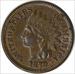 1870 Indian Cent DDO FS-101 AU Uncertified #220