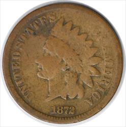 1872/1872 Indian Cent FS-301 S-1 G Uncertified #301