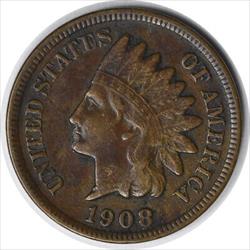 1908-S Indian Cent VF Uncertified #1045