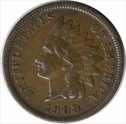1908-S Indian Cent VF Uncertified #205