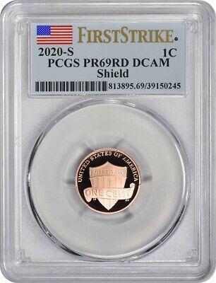 2020-S Lincoln Cent PR69RD DCAM First Strike PCGS