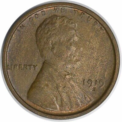 1919-S Lincoln Cent MS63 Uncertified #1048