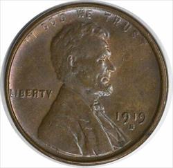 1919-S Lincoln Cent MS63 Uncertified #1052