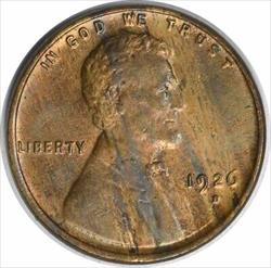 1926-D Lincoln Cent MS63 Uncertified #126
