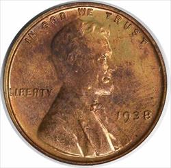1938 Lincoln Cent PR64 Uncertified #328