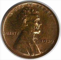 1939 Lincoln Cent Choice Proof++ Uncertified #1251