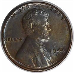 1944-D/S Lincoln Cent OMM 1 FS-511 MS60 Uncertified #938
