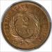 1869 Two Cent Piece MS66RB PCGS