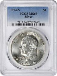 1974-S Eisenhower Dollar MS66 Silver PCGS